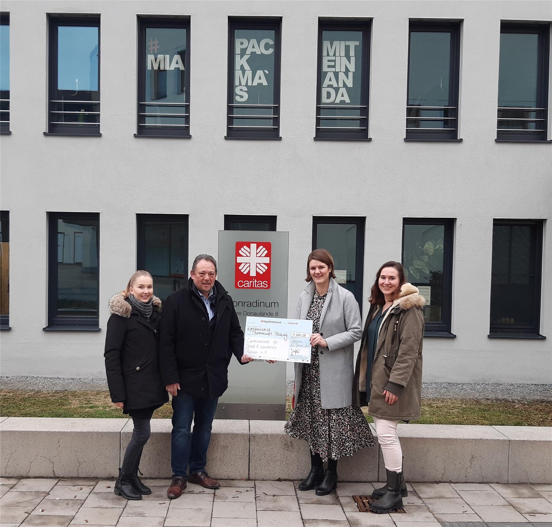 Winter Grillen Spendenübergabe 2023